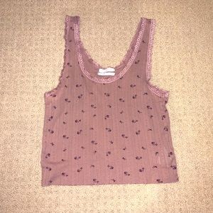 😎5 for $25😎 Urban outfitters flower crop top